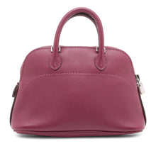 Hermes | Pre-Owned Micro Mini Evercolor Bolide 1923 | Purple/Magenta