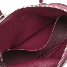 Hermes | Pre-Owned Micro Mini Evercolor Bolide 1923 | Purple/Magenta