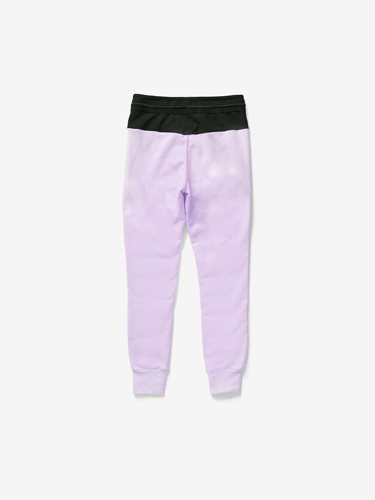 Woman HYBRID DOWN JOGGER - Lavender - flat lay - back