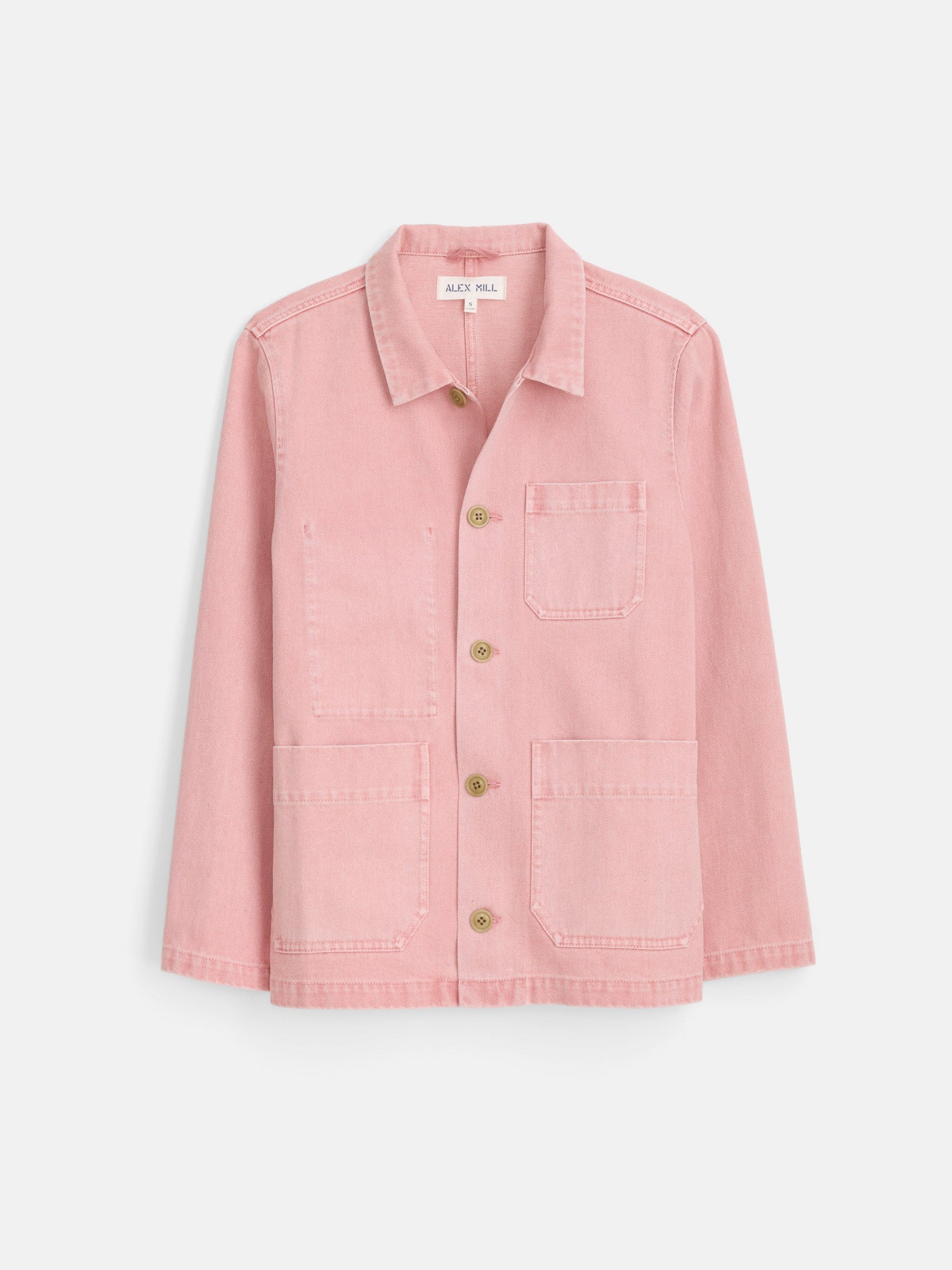 Women | Britt Work Jacket | Recycled Denim Blush Pink