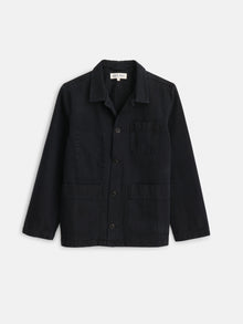 Women | Britt Work Jacket | Recycled Denim Washed Black