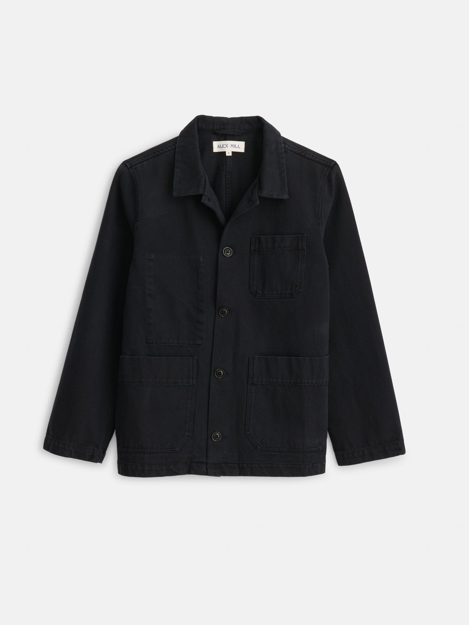 Women | Britt Work Jacket | Recycled Denim Washed Black