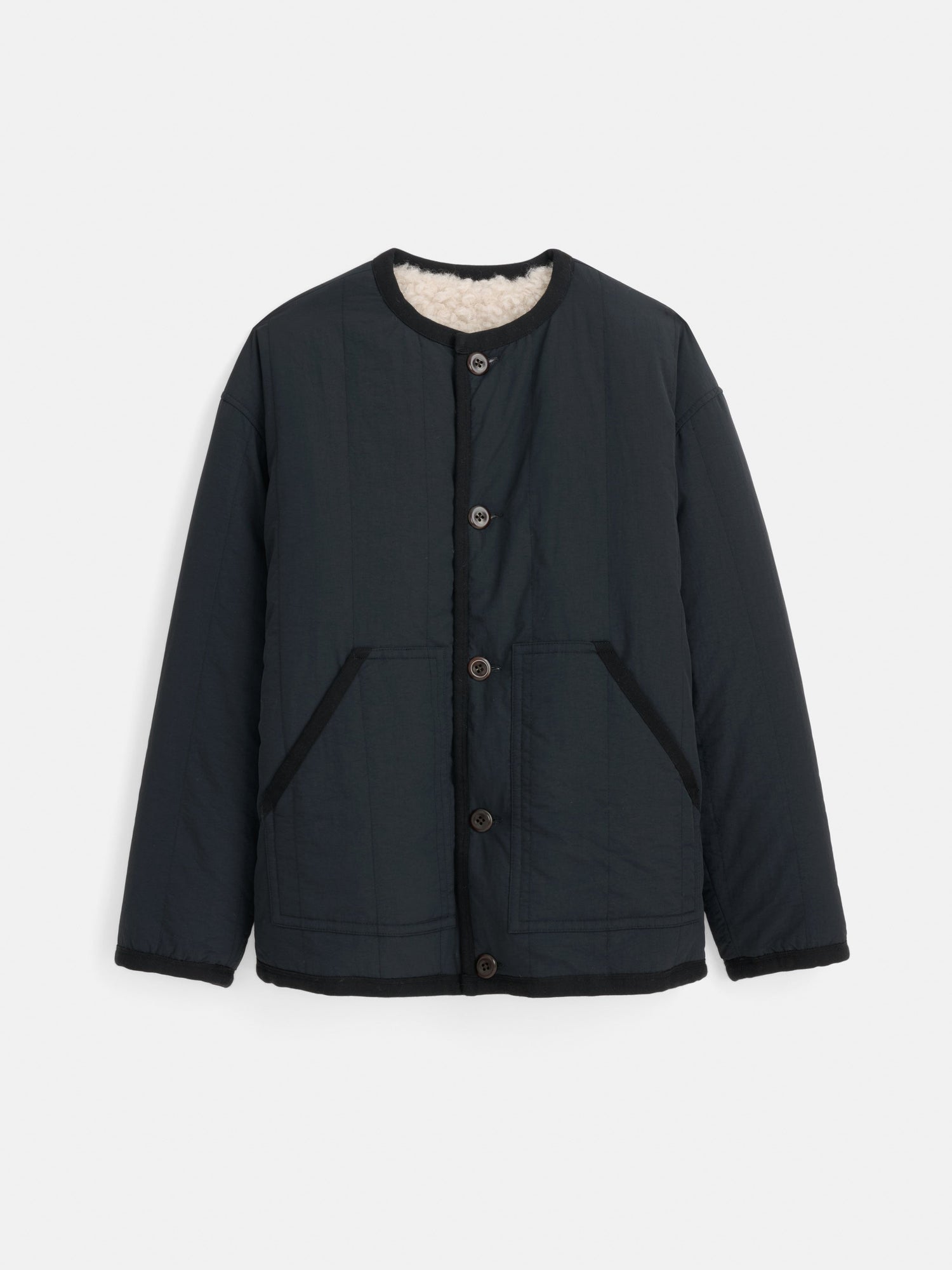 Women | Reversible Polar Bear Jacket | Black