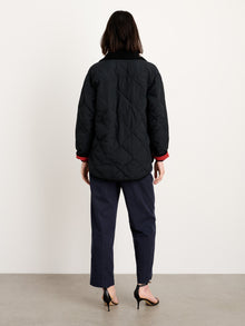Women | Keaton Double Pleat Pant | Twill Dark Navy