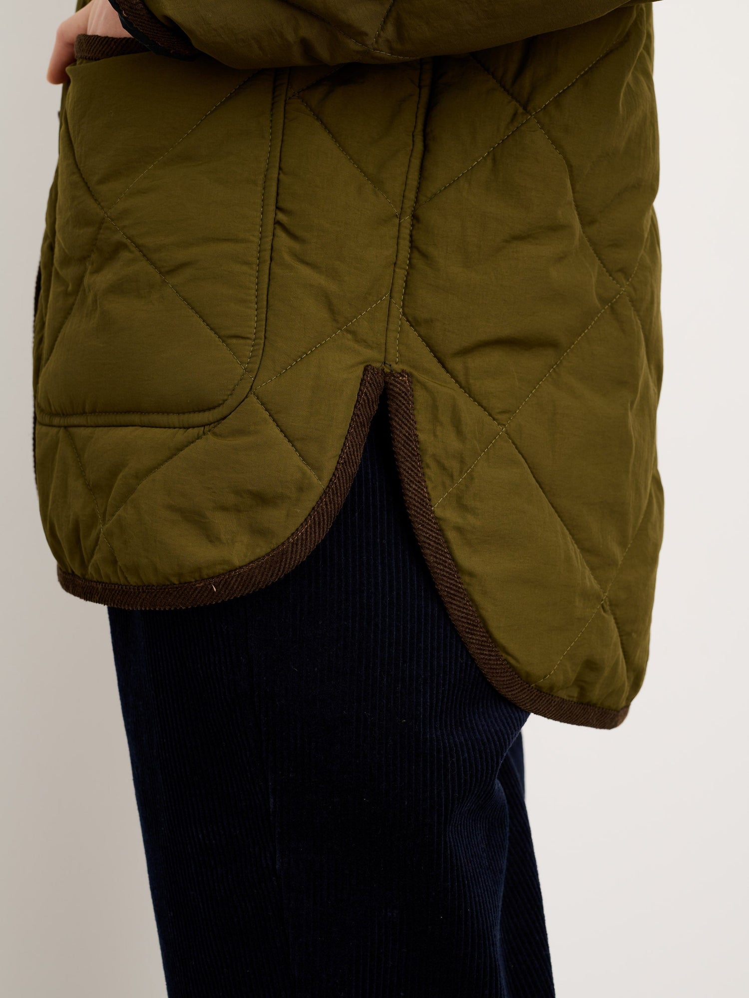 Women | Quinn Quilted Jacket | Military Green