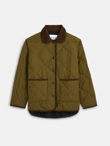 Women | Quinn Quilted Jacket | Military Green