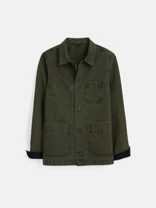 Women | Britt Work Jacket | Herringbone Military Olive