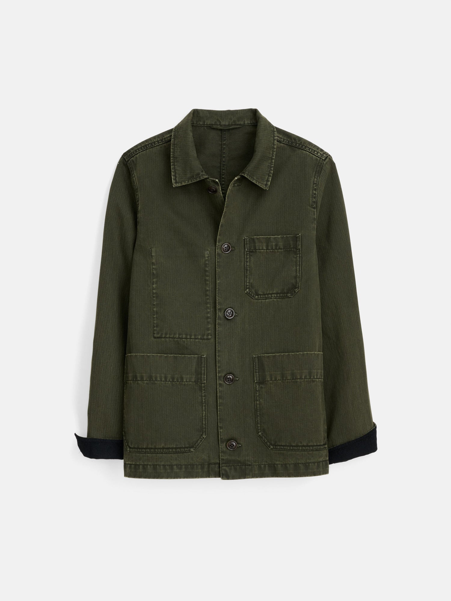Women | Britt Work Jacket | Herringbone Military Olive