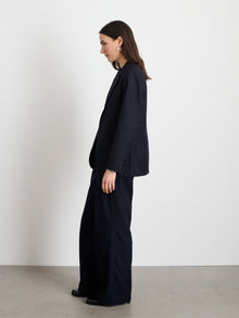 Women | Soho Blazer | Wool Dark Navy