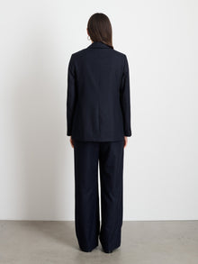 Women | Soho Blazer | Wool Dark Navy