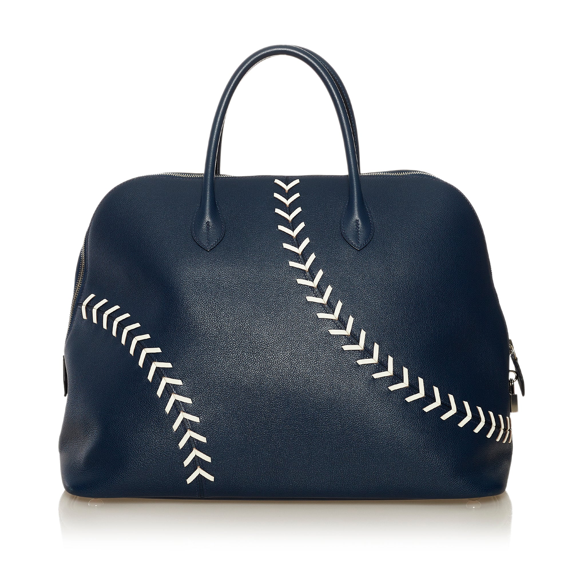 Hermes | Pre-Owned Baseball Bolide Bag | Blue