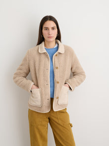 Women | Marley Jacket | Sherpa Natural