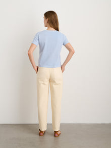 Women | Scout Crewneck Tee | Vintage Wash Calm Blue