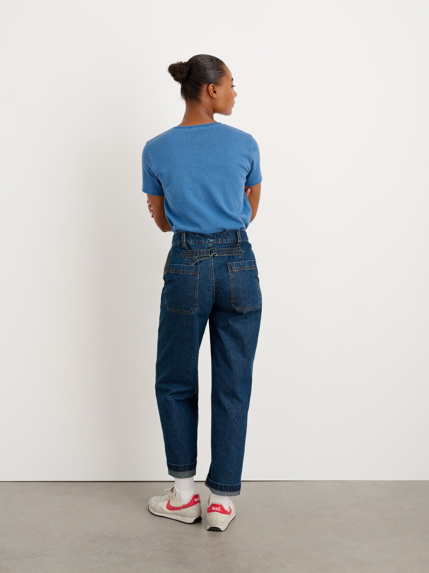 Women | Scout Crewneck Tee | Vintage Wash Cobalt