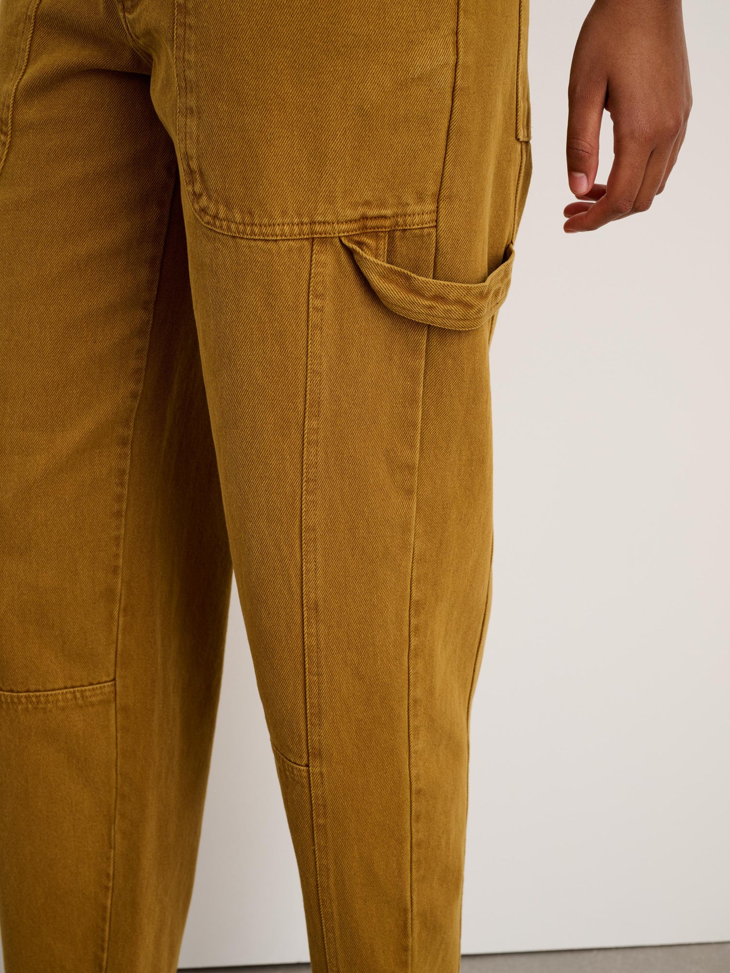 Women | The Phoebe Pant | Recycled Denim Golden Khaki