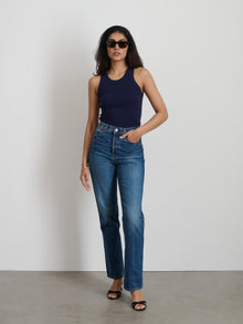 Women | Everyday Rib Tank | Dark Navy