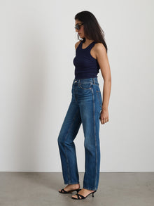 Women | Everyday Rib Tank | Dark Navy