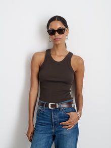 Women | Everyday Rib Tank | Roasted Bean