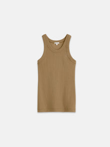Women | Everyday Rib Tank | Vintage Khaki