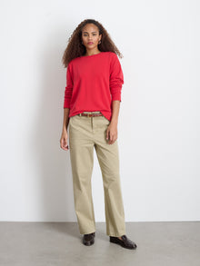 Women | Frankie Sweatshirt | Vintage Wash Cardinal