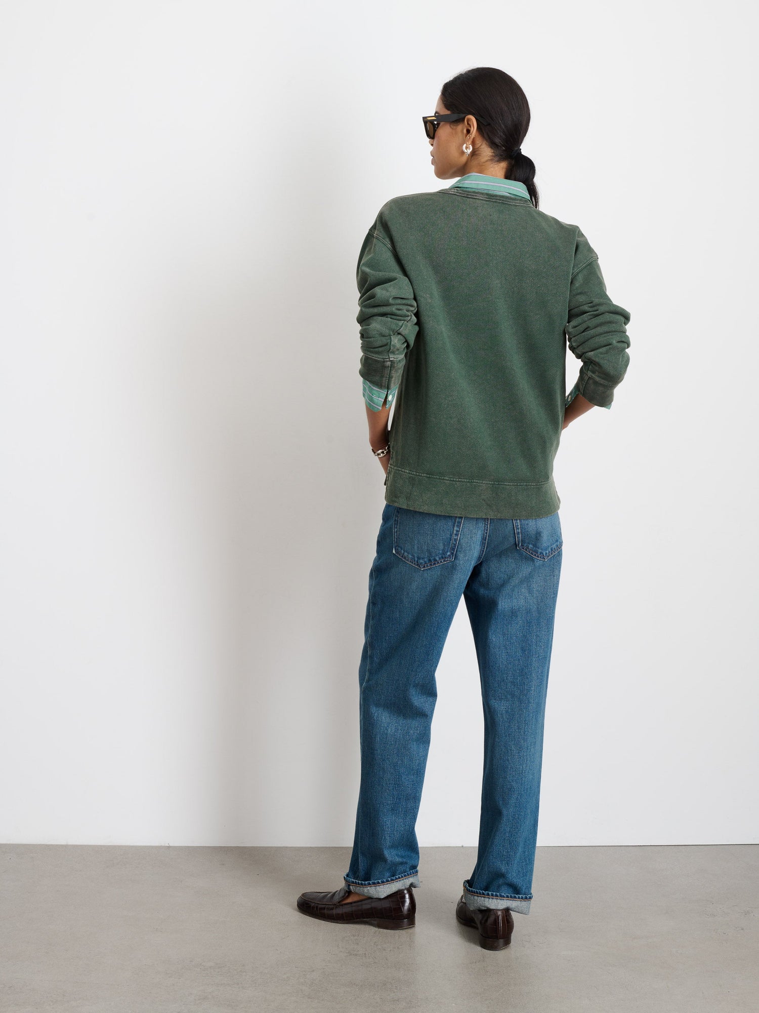 Women | Frankie Sweatshirt | Vintage Wash Pine Grove