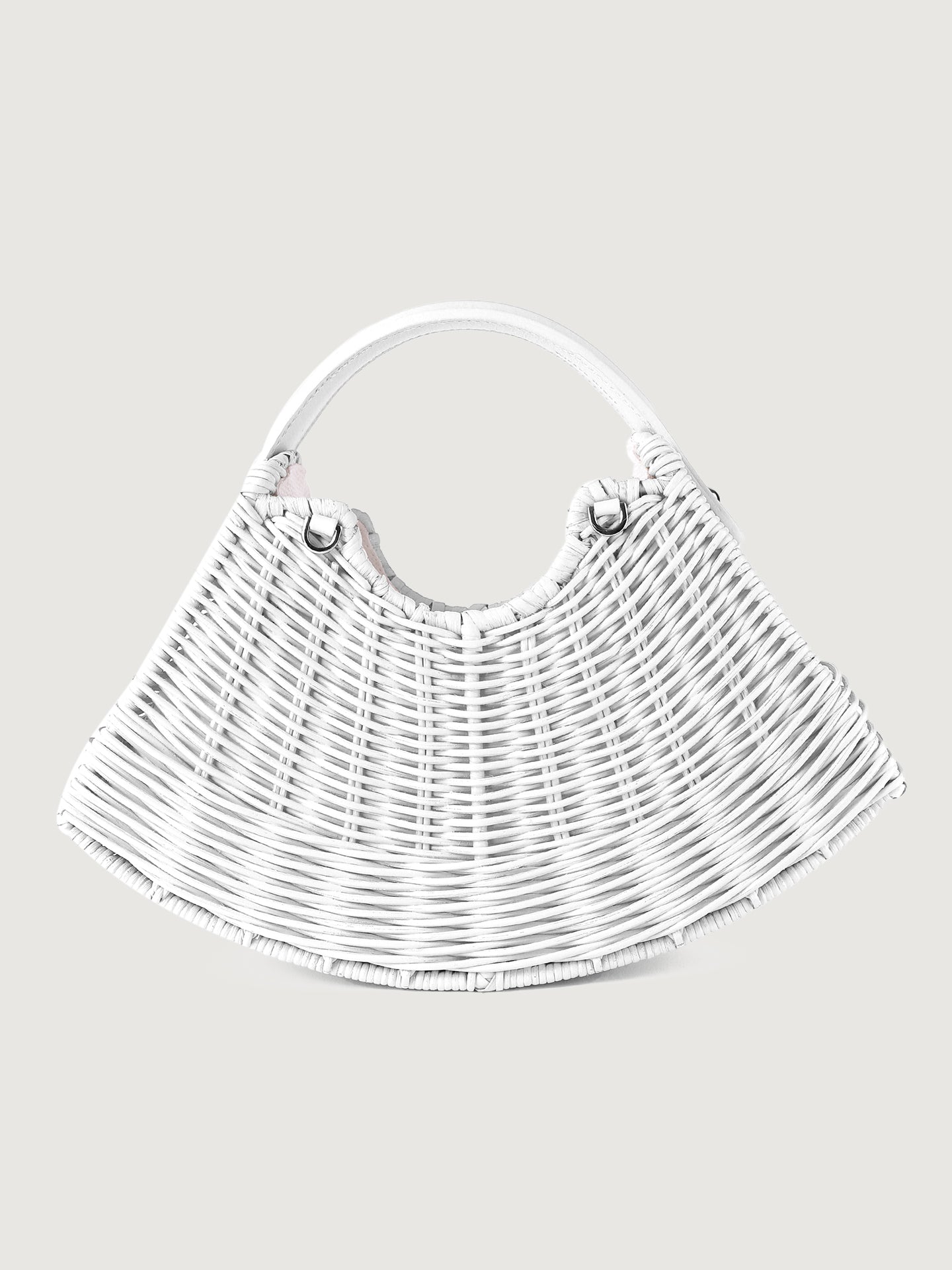Wicker Wings | Fan Bag | White