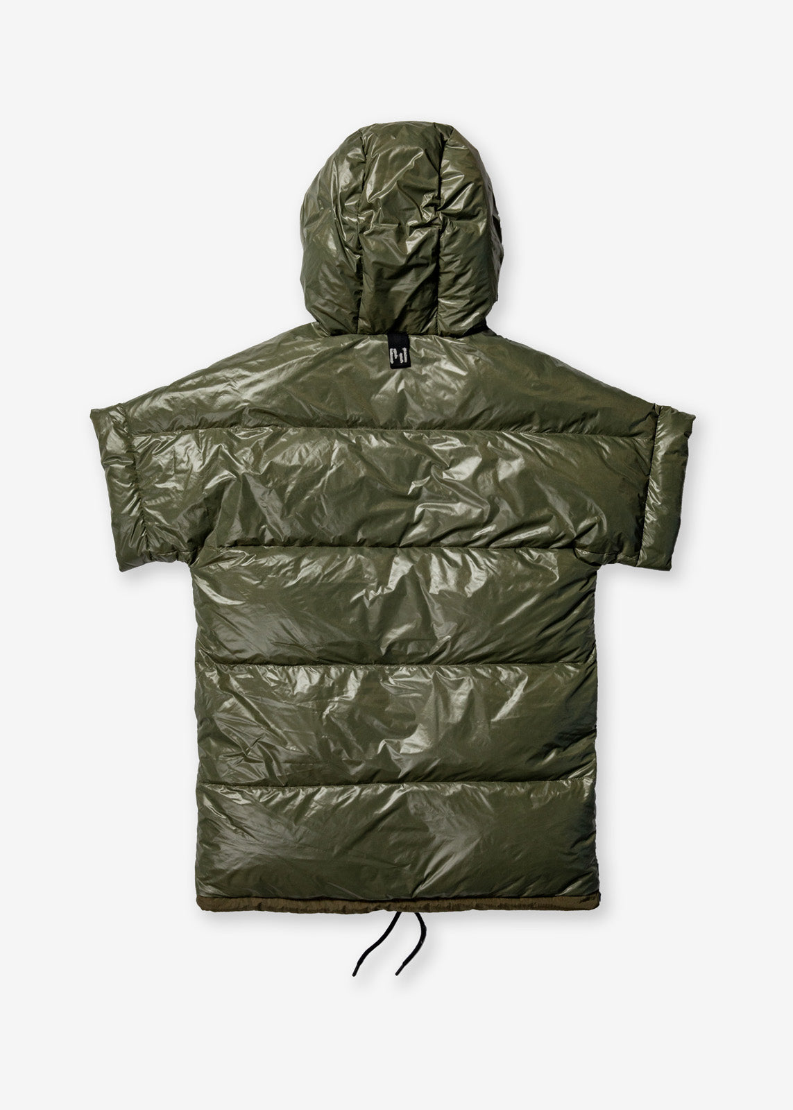 Womens | Long Down Vest | Olive