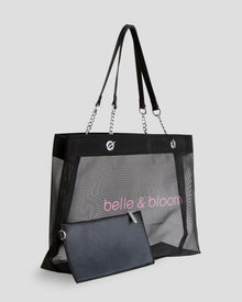 Women | Wild Lover Tote Bag | Black/Pink