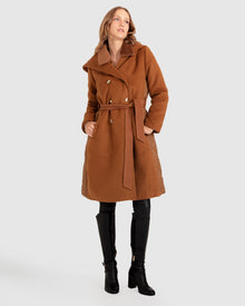 Walk Me Home Convertible Coat | Women | Camel