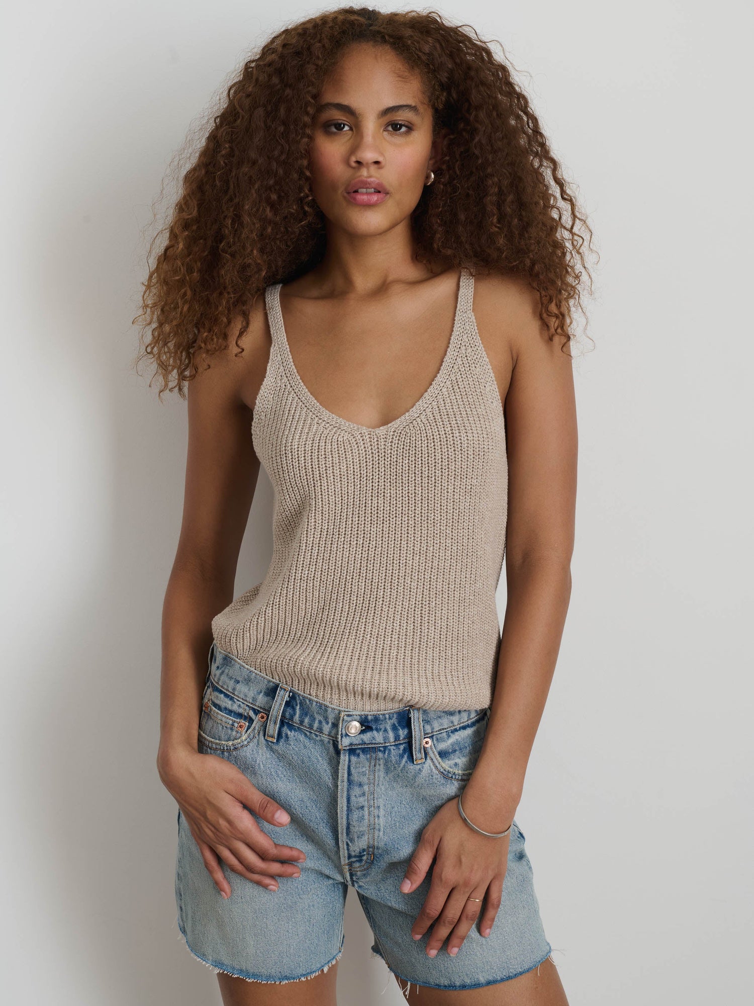 Women | Billie Sweater Tank | Oatmeal