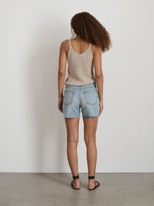 Women | Stella Denim Short | Barcelona Light Wash
