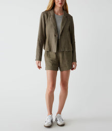 Pearson Linen Blazer | Camo