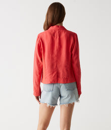 Pearson Ribbed Mixed Blazer | Spritz