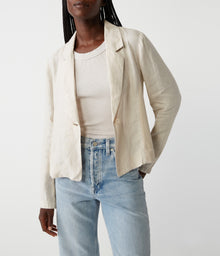 Pearson Ribbed Mixed Blazer | Winc
