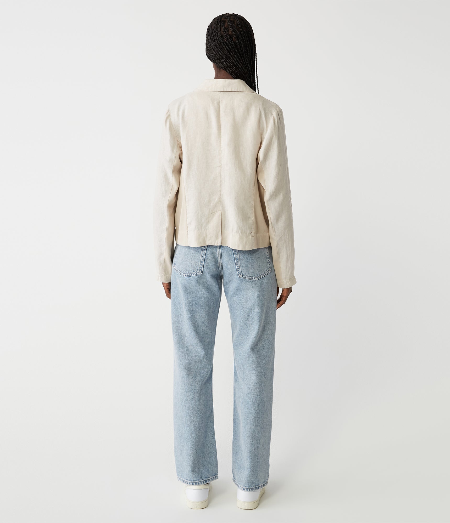 Pearson Ribbed Mixed Blazer | Winc