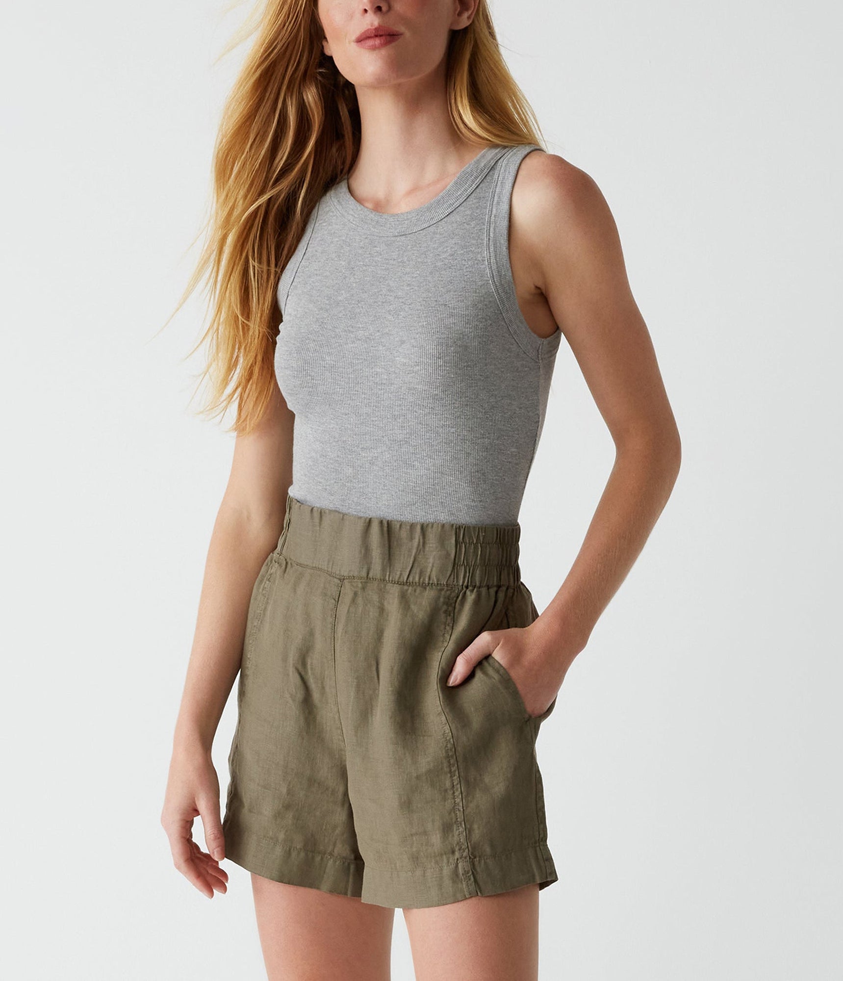 Mavis High Rise Short | Camo