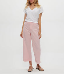 Geraldine Linen Straight Leg Pant | Bloom