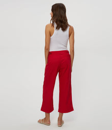 Geraldine Linen Straight Leg Pant | Rumba