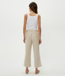 Geraldine Linen Straight Leg Pant | Windchime