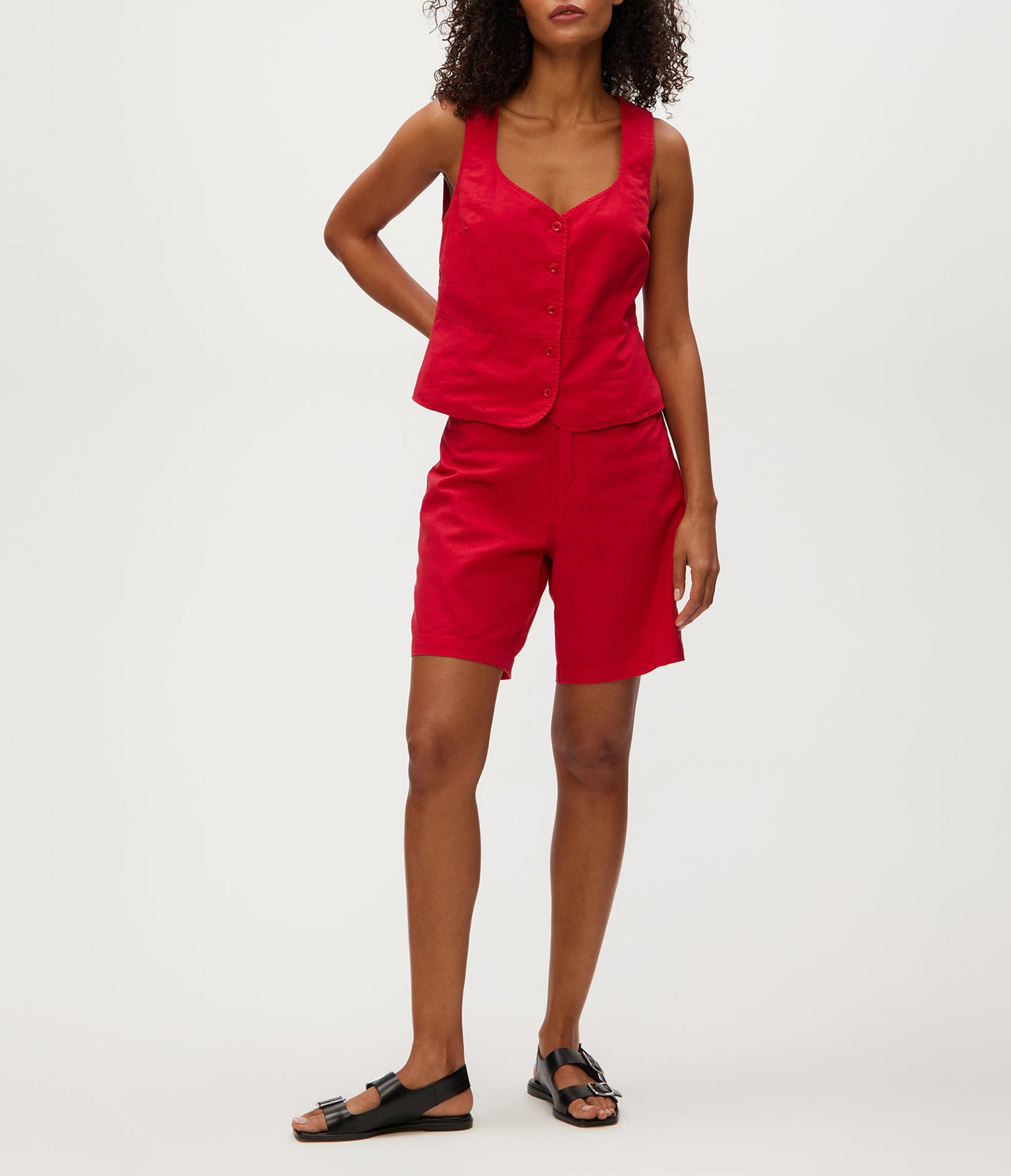 Velma Linen Short | Rumba