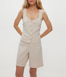 Velma Linen Short | Windchime