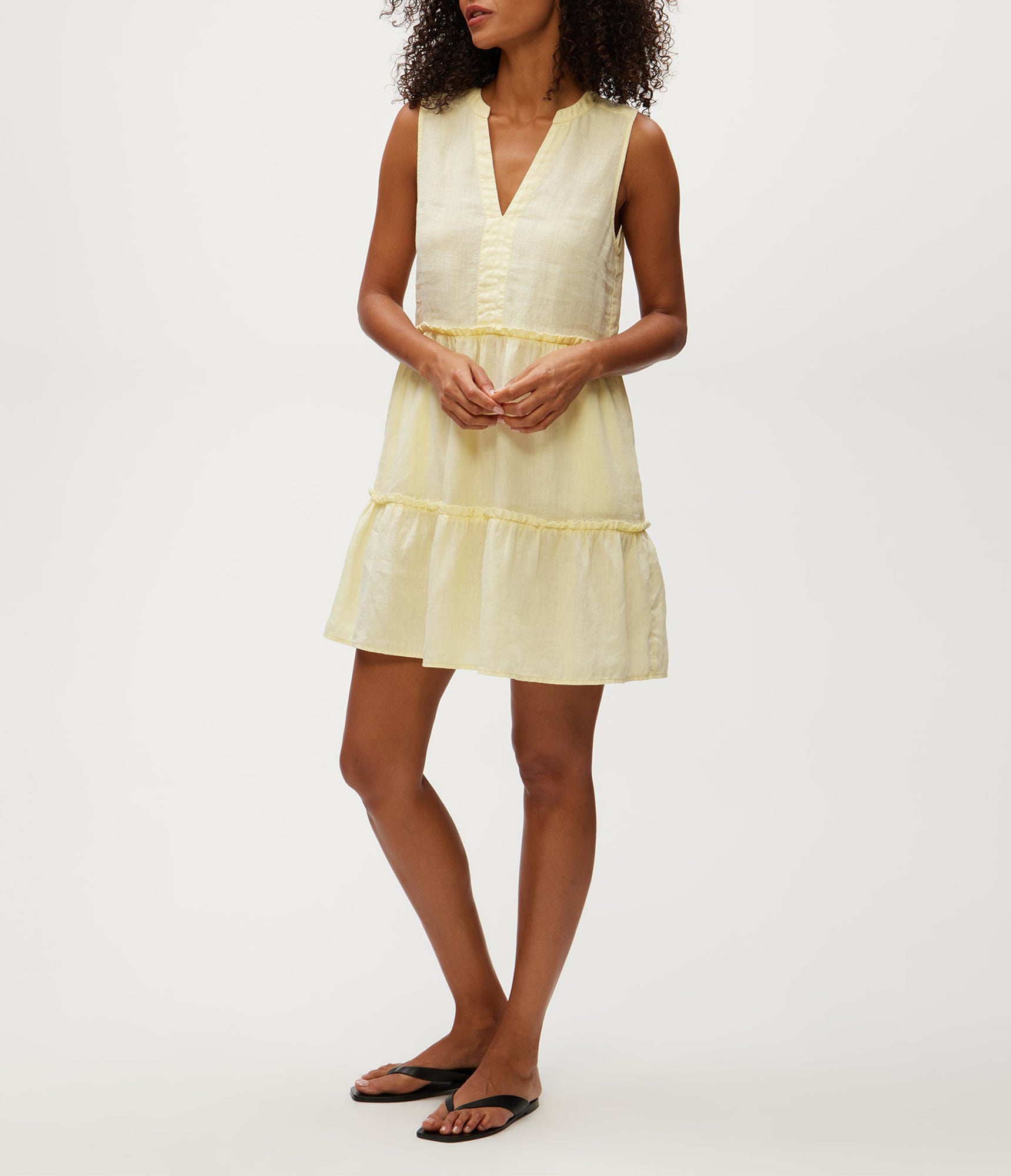 Sandra Linen Dress | Butter