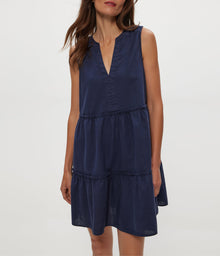 Sandra Linen Dress | Nocturnal