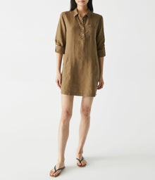 Eleanor Linen Shirt Dress | Dolma