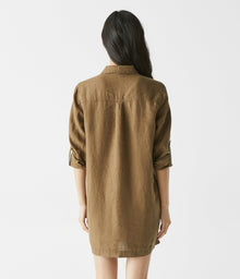Eleanor Linen Shirt Dress | Dolma