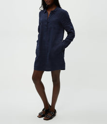 Eleanor Linen Shirt Dress | Nocturnal