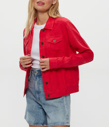 Jean Linen Jacket | Rumba