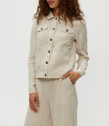 Jean Linen Jacket | Windchime