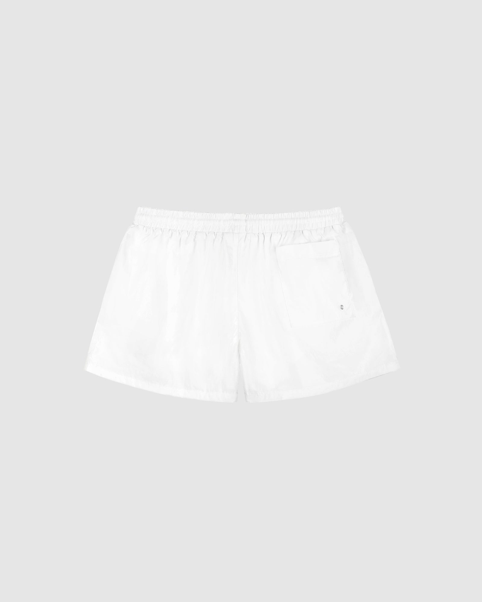 Mens | Wolfe Head Swim Shorts | White