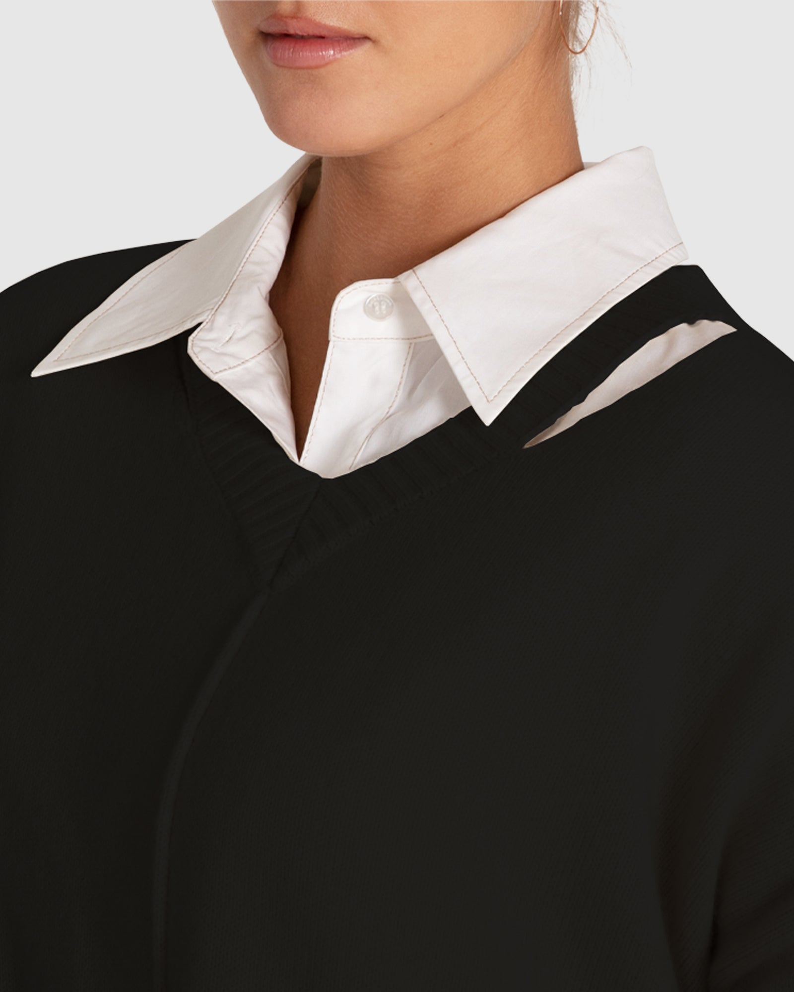 Women | Wonder Of You Cashmere Blend Oversized Jumper | Black